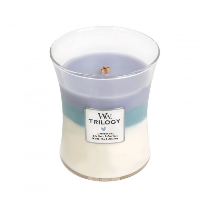 WoodWick Trilogy Medium Candle - Calming Retreat-1